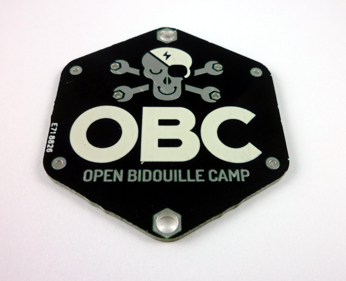 Front of the badge