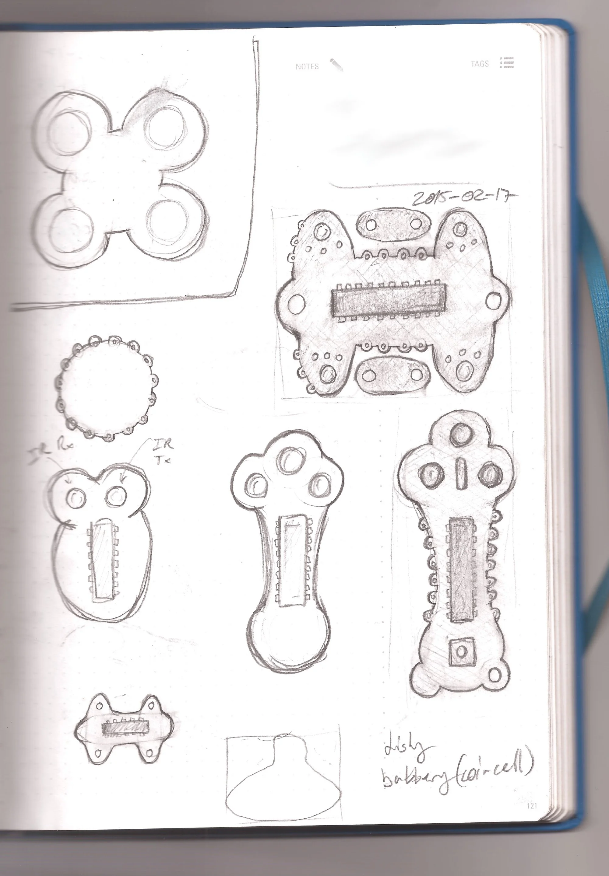 First concept sketches