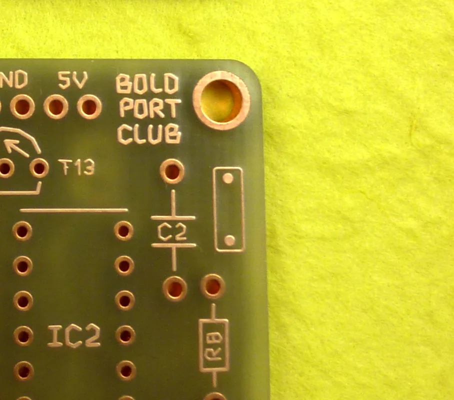 Symbol on the solder side