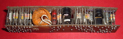 Saving space back in the day. Source