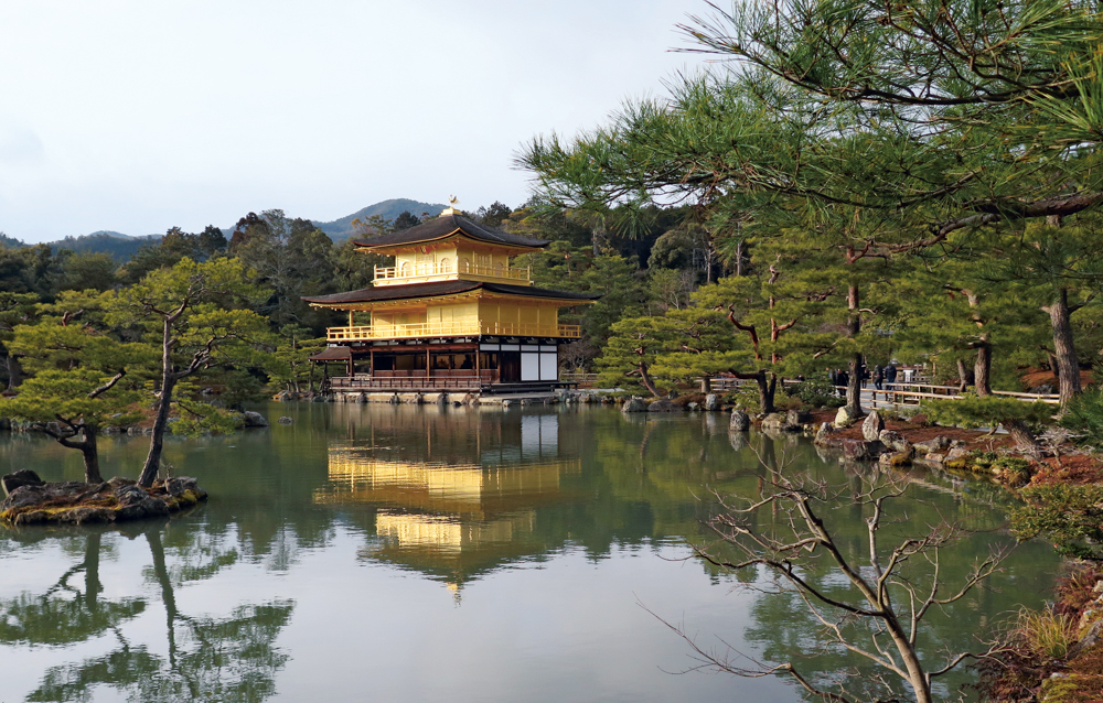 Kinkaku-ji (Temple of the Golden Pavilion), Rinzai Zen Buddhism, Kyoto 1398, Muromachi Period (pavilion rebuilt in 1955, Shōwa Period). Picture credit: © Anish Kapoor. All Rights Reserved, DACS 2017