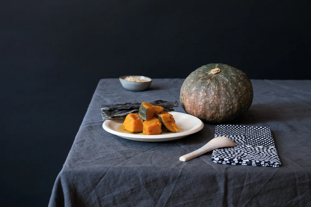Rikumo Recipe: Kabocha on the side