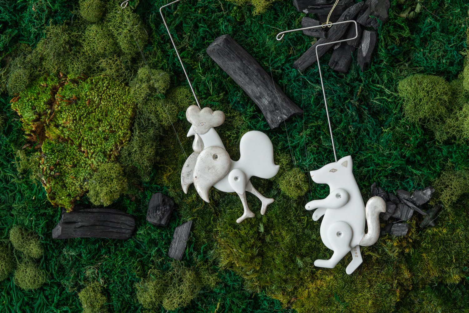 Into the Woods with the Animal Marionettes 