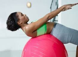Balance Ball corrective exercise