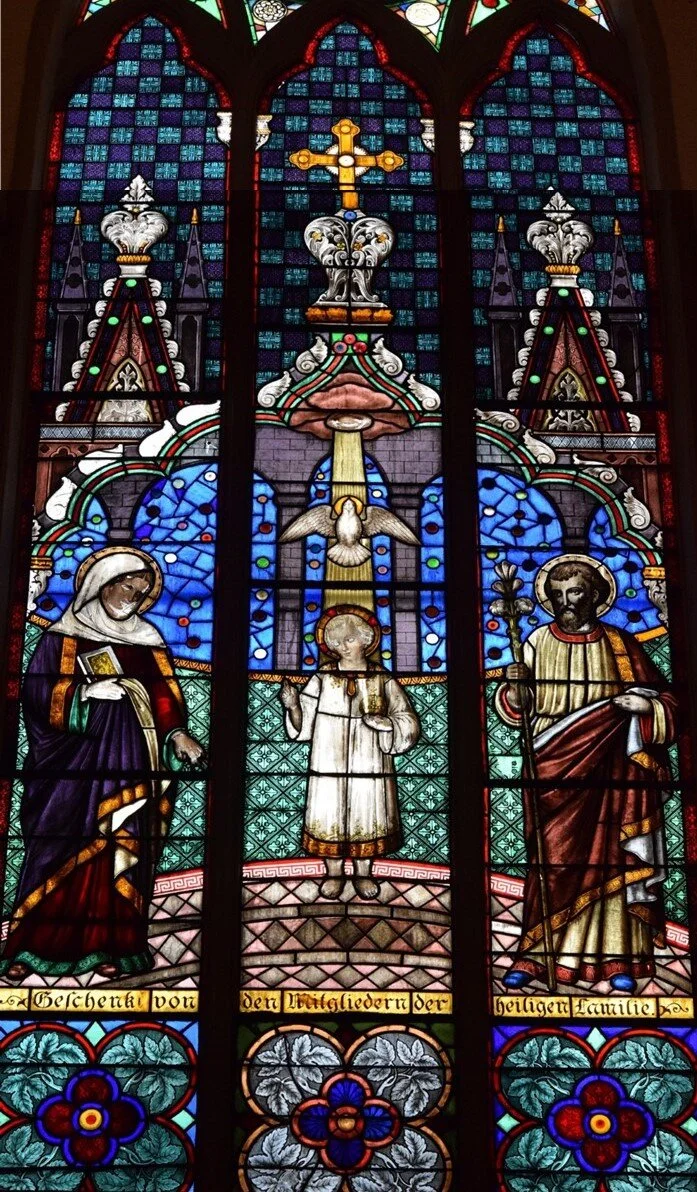 The Stained Glass of Holy Cross — Catholic Community of South Baltimore