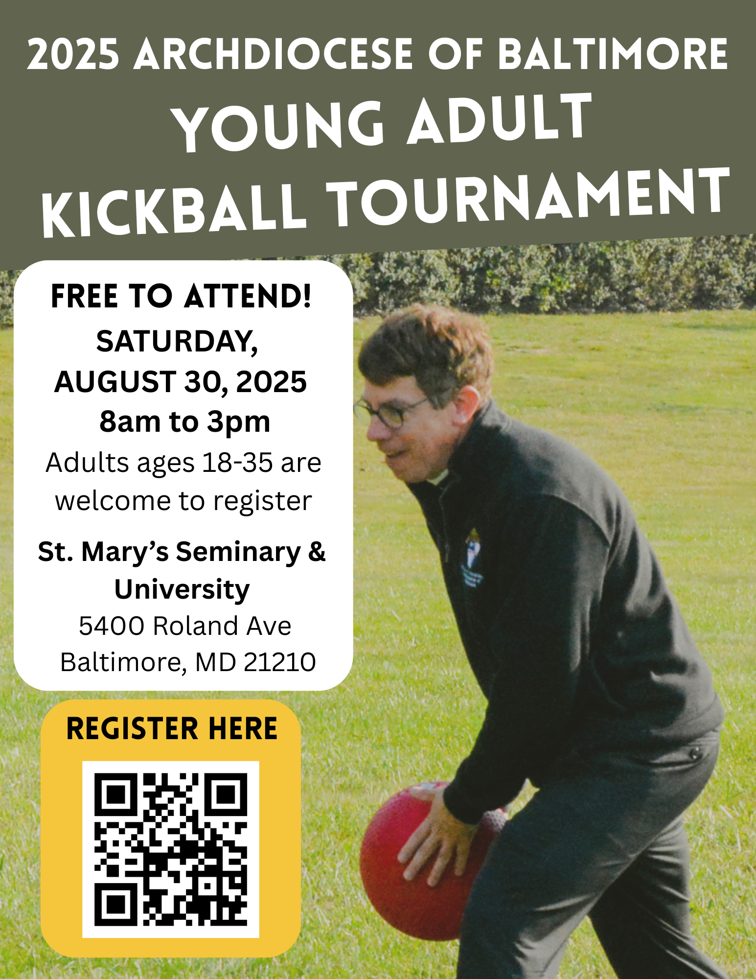 Young Adult Kickball Tournament
