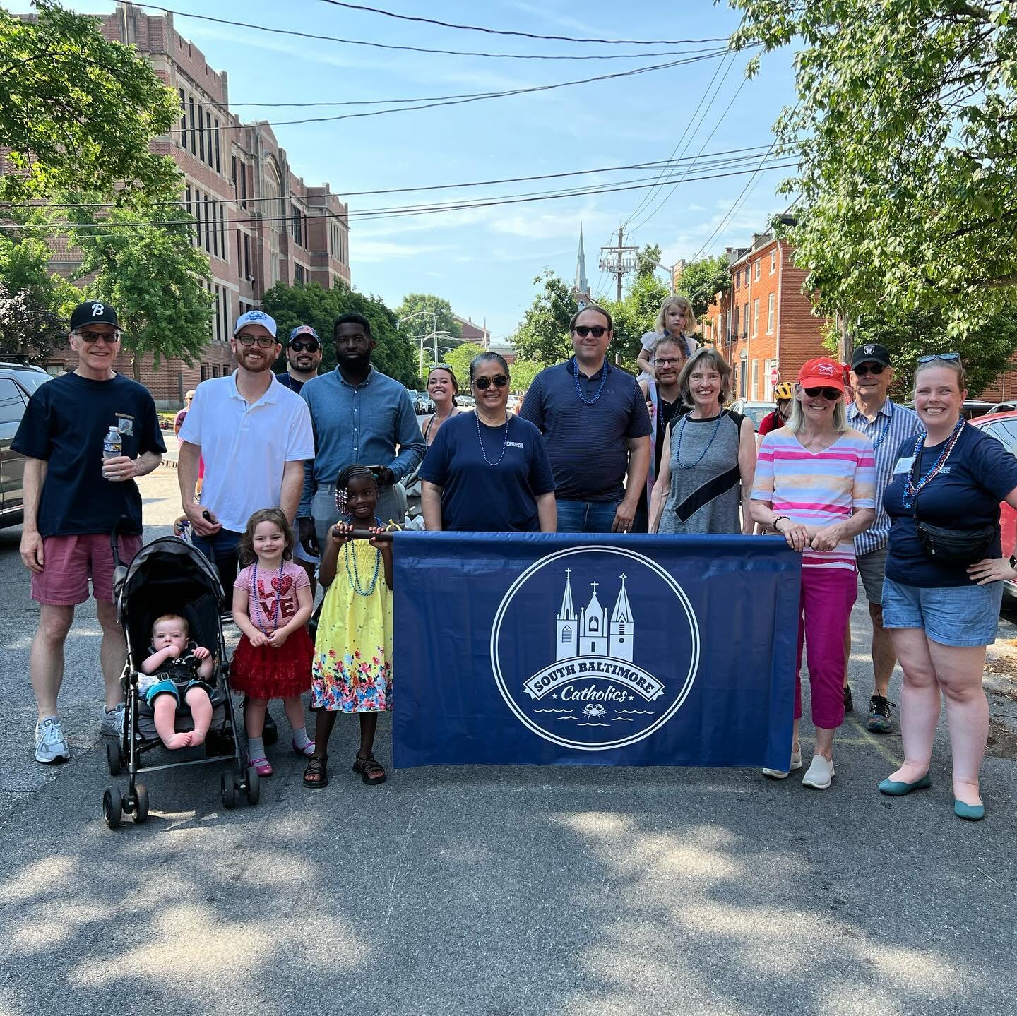 4th of July Mass, donuts and parade