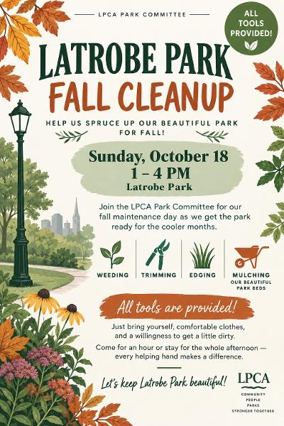 Latrobe Park Cleanup