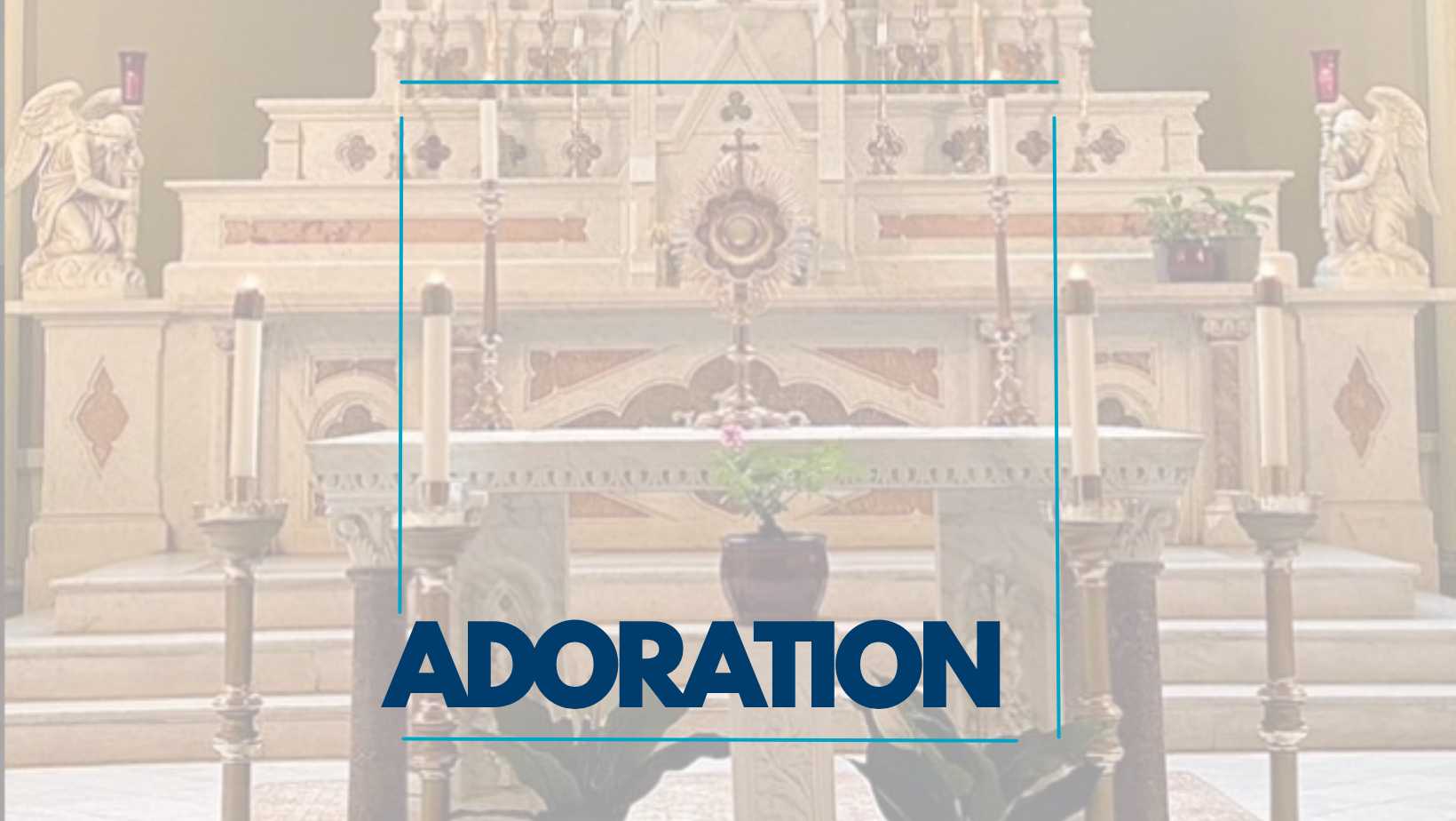 Adoration: Honoring Our Lady in the Month of the Rosary