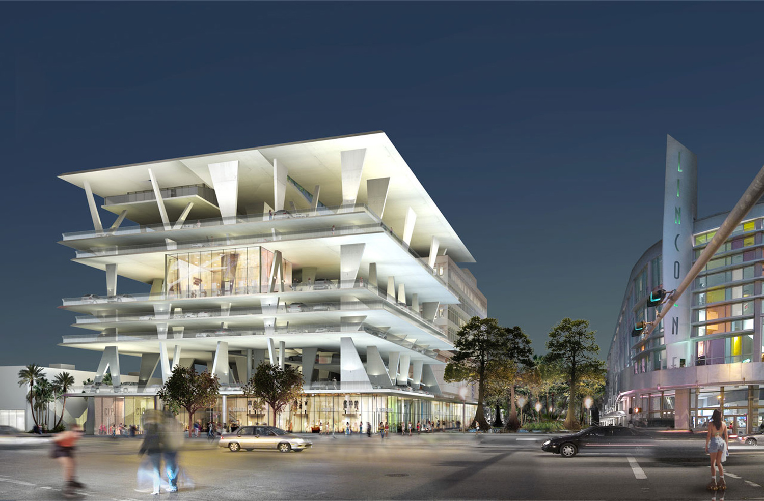 South Beach Miami. Parking Garage by Herzog & de Meuron