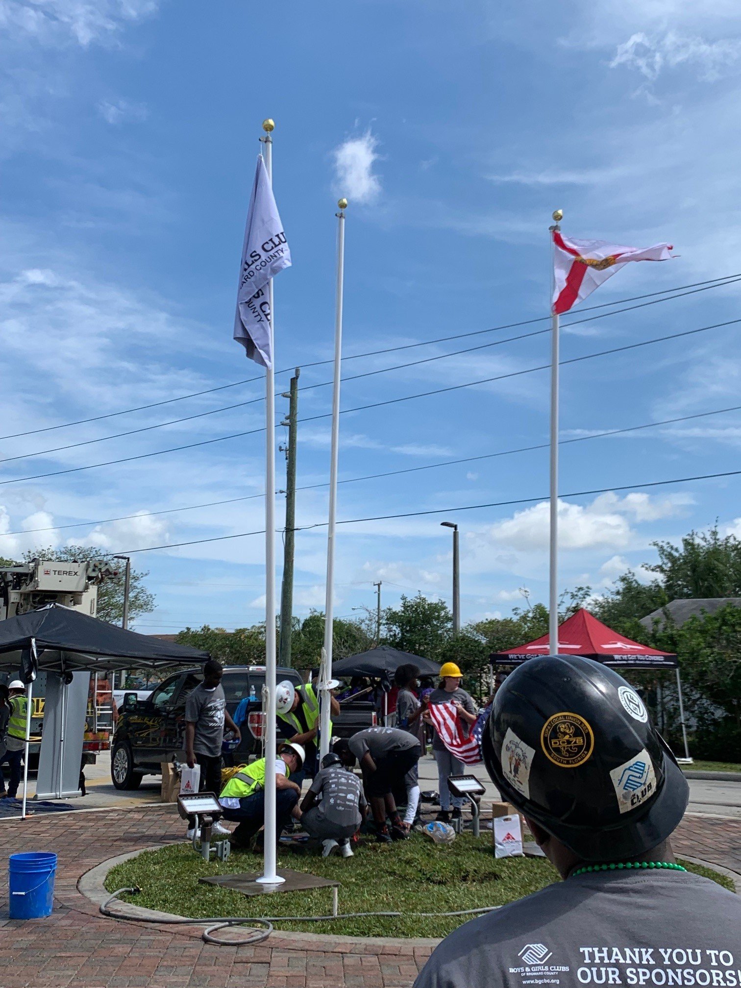 Construction Career Day April 2019 Flags Install.jpg