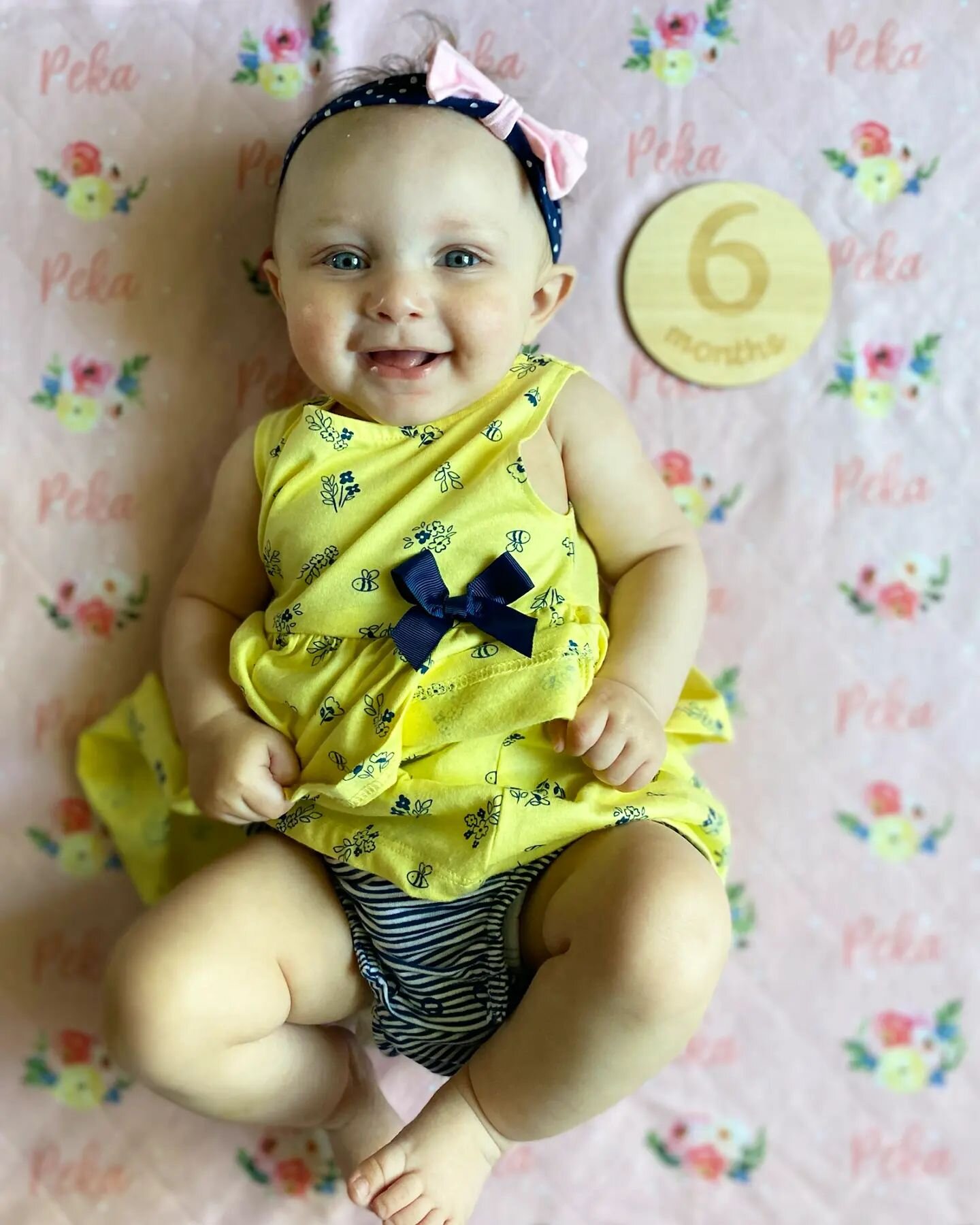 Little Miss peka just hit 6 months