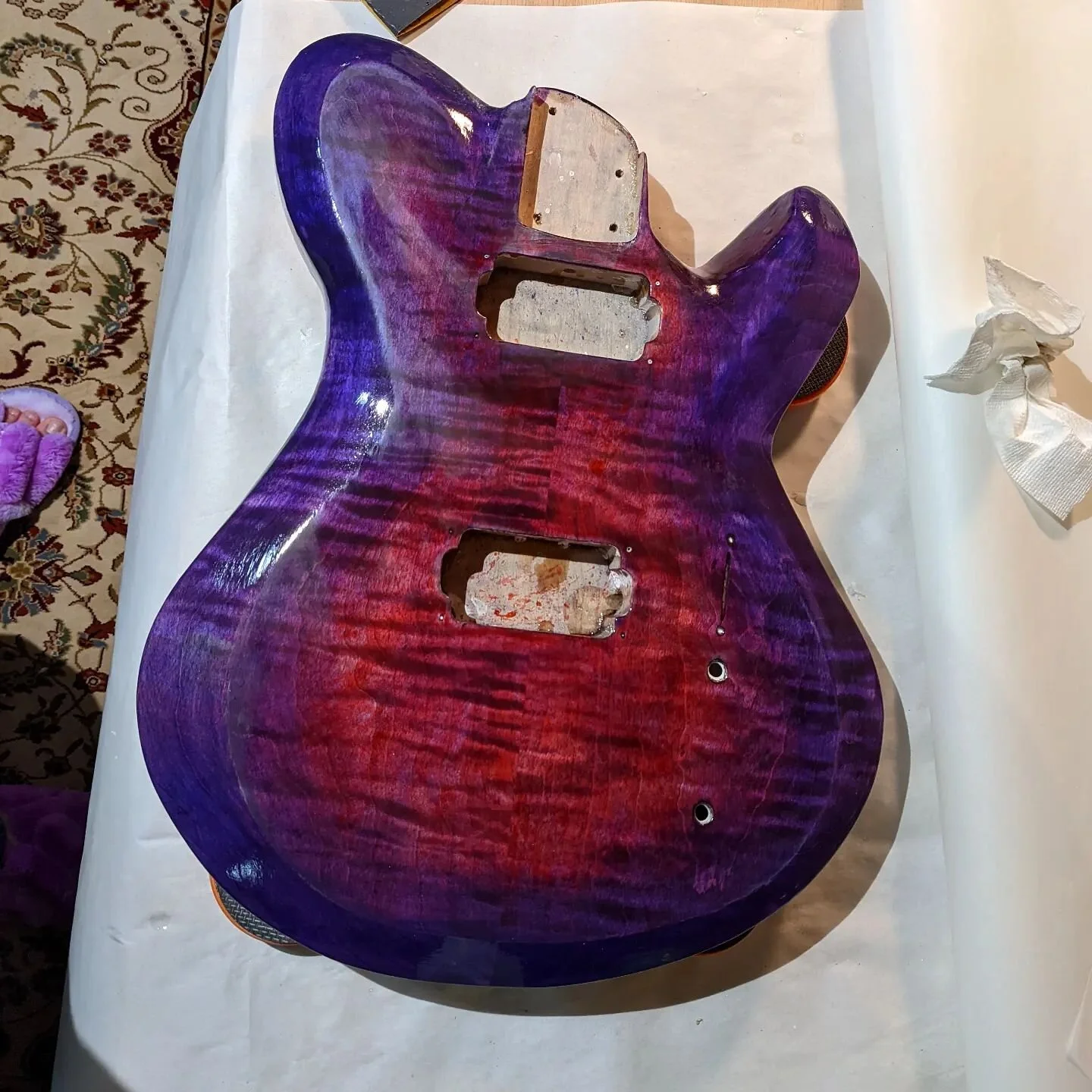 Had a chance to work on the next project for the first time since baby. Almost forgot how much I love doing these builds