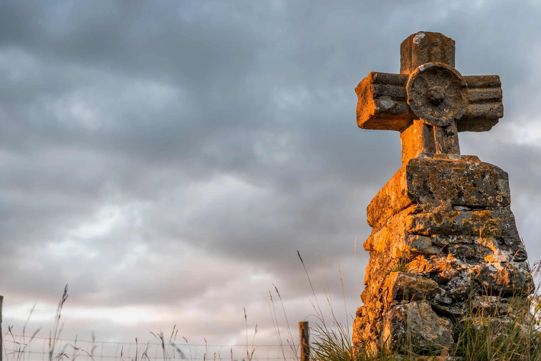 This marker has been here for centuries. 