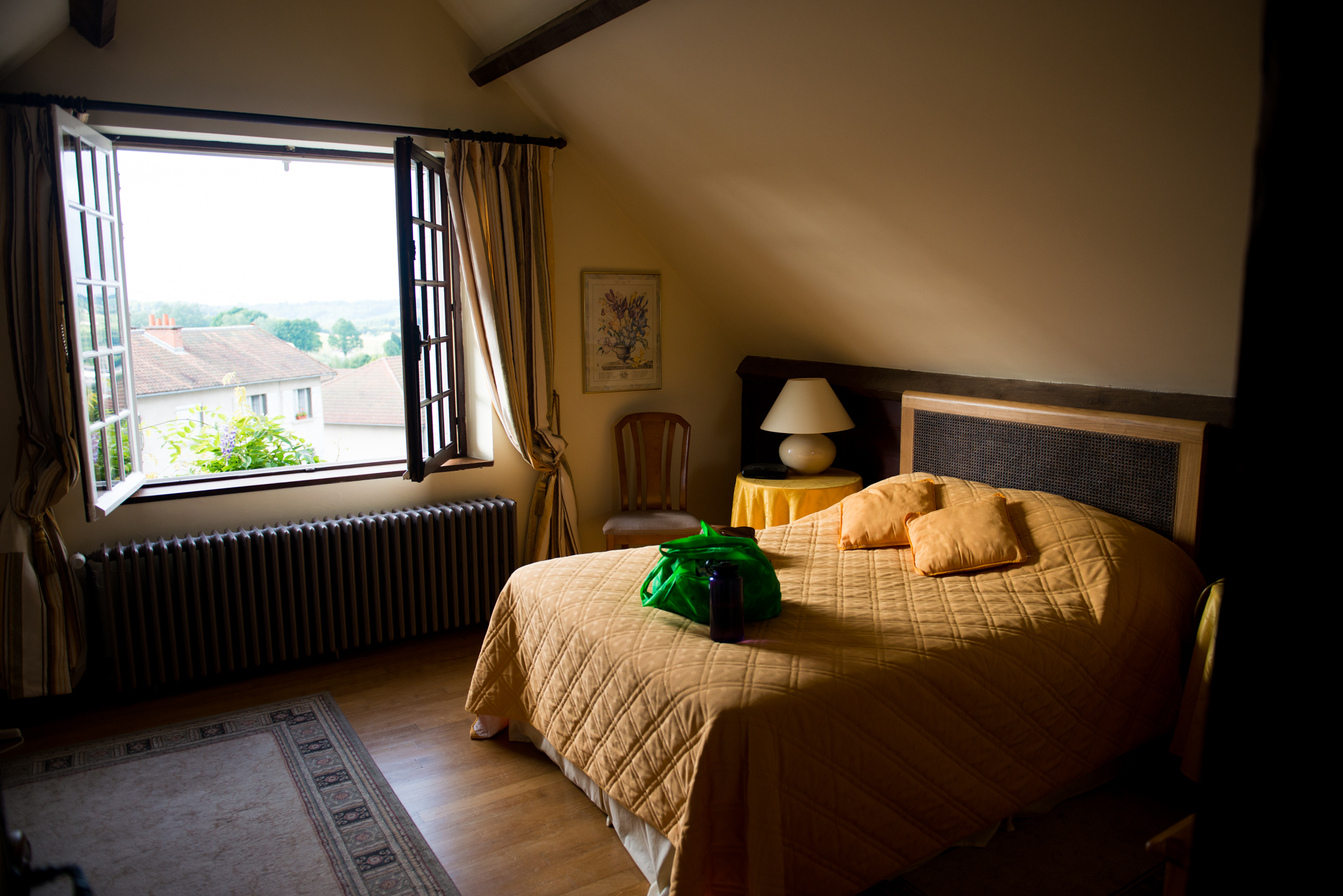 My mom's room, with a fantastic view.