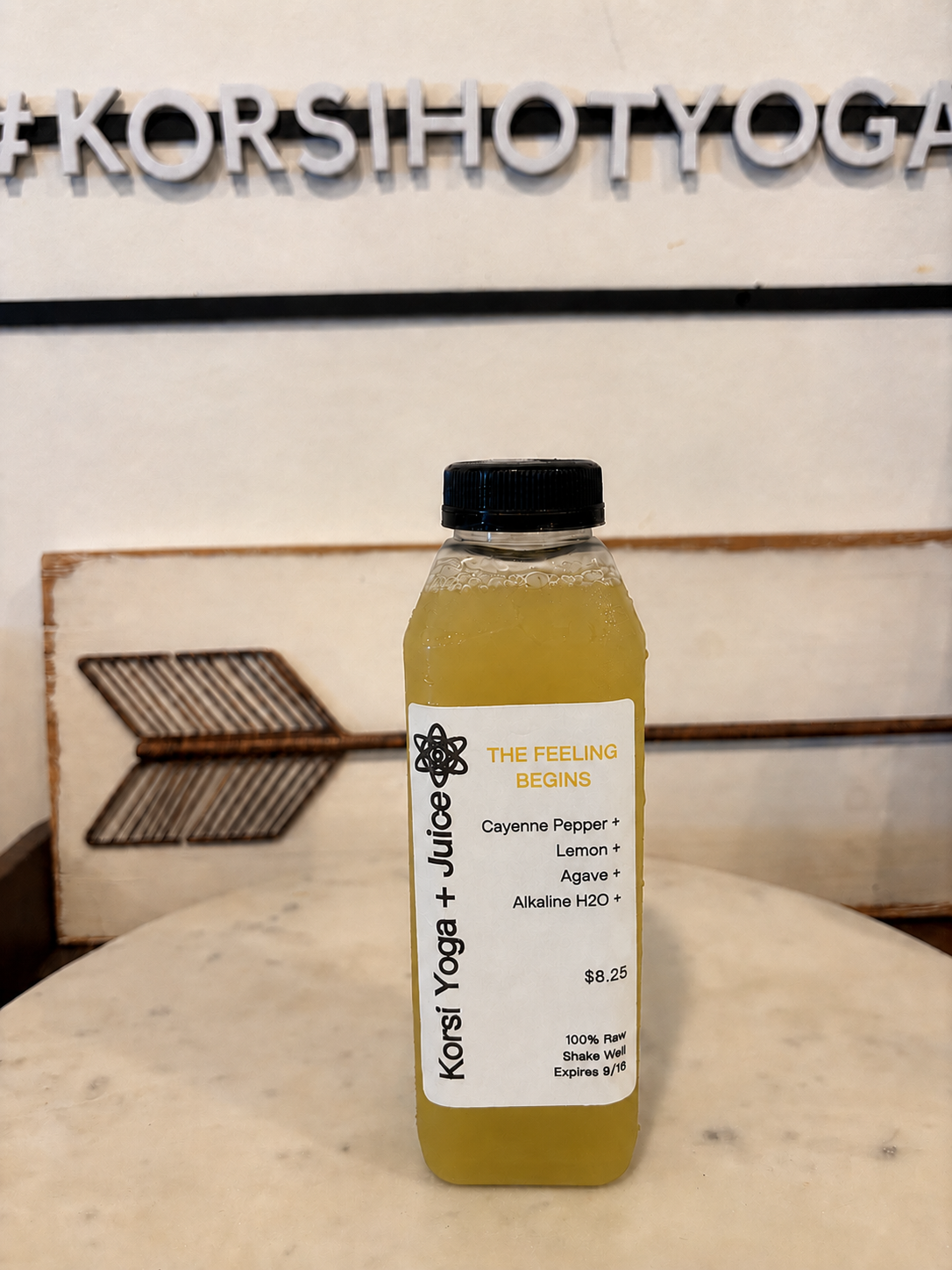 THE FEELING BEGINS - Cayenne Pepper + Lemon + Maple Syrup + Alkaline H2O