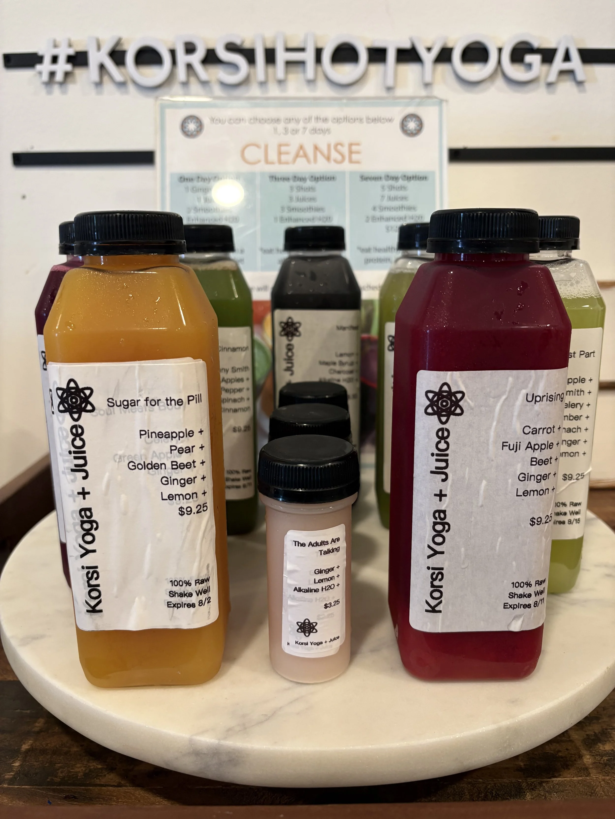 THREE DAY JUICE CLEANSE
