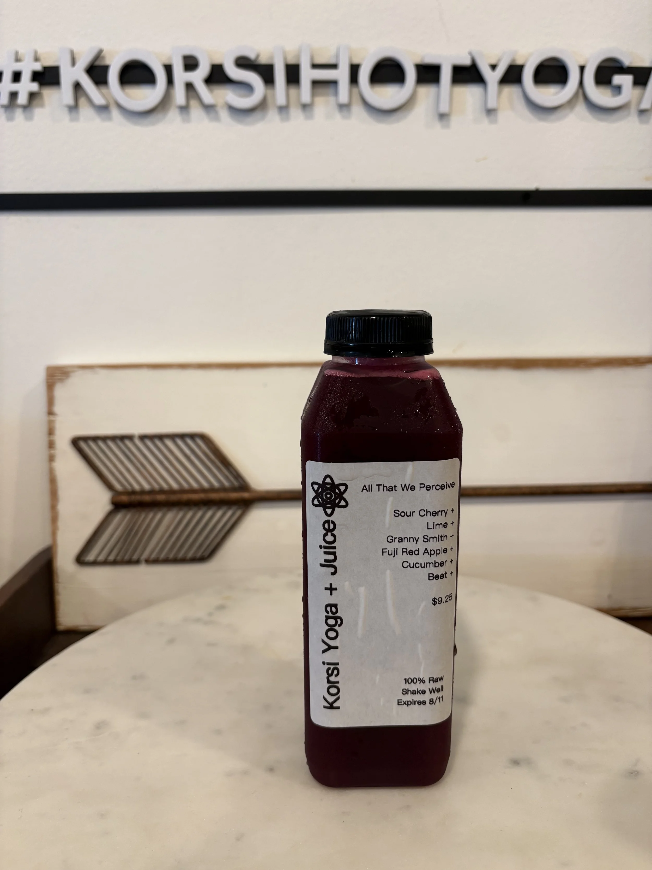 ALL THAT WE PERCEIVE - Sour Cherry + Lime + Granny Smith Apples + Fuji Apple + Cucumber + Red Beet