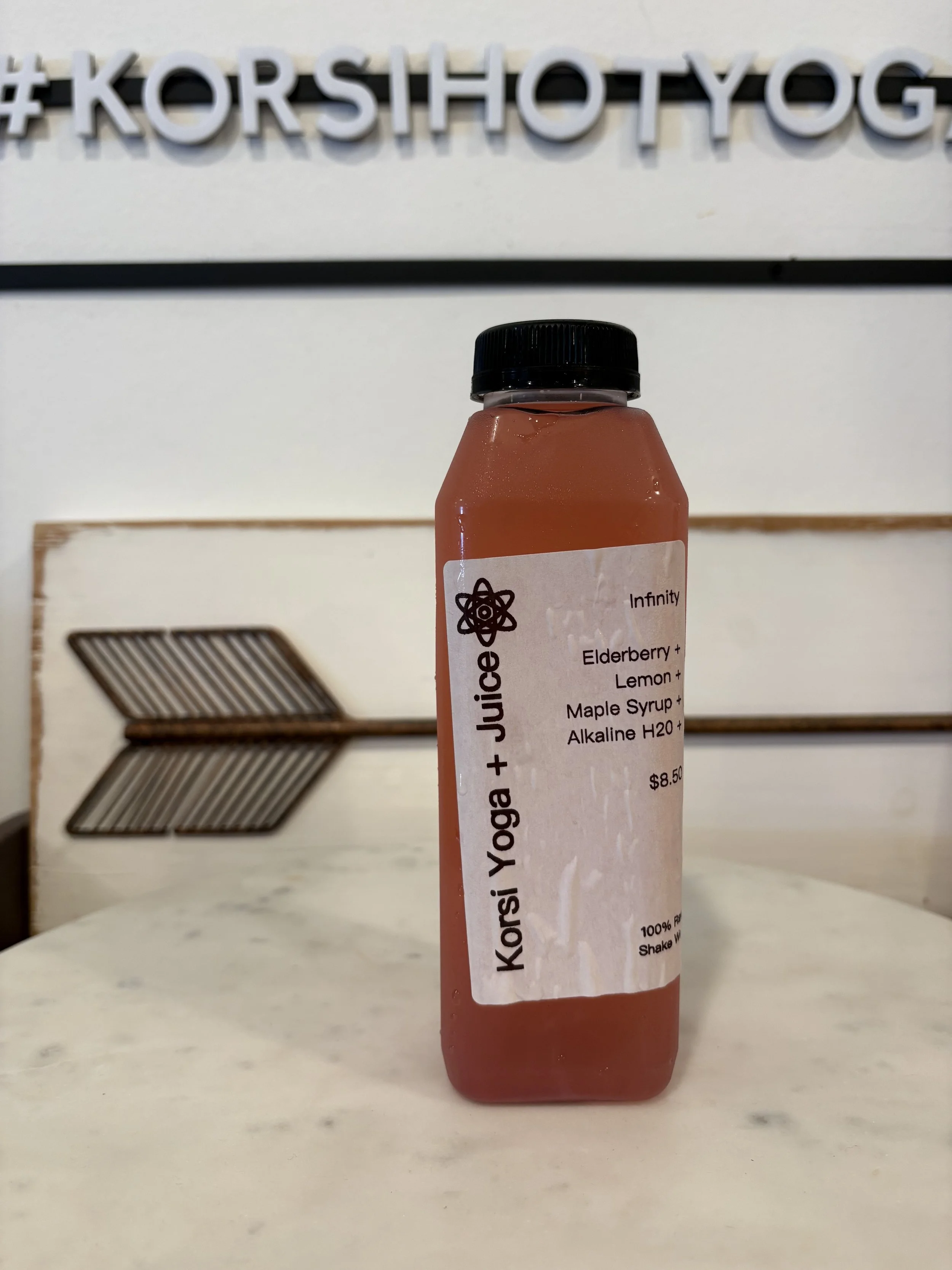 INFINITY - Elderberry + Lemon + Maple Syrup + Alkaline H2O