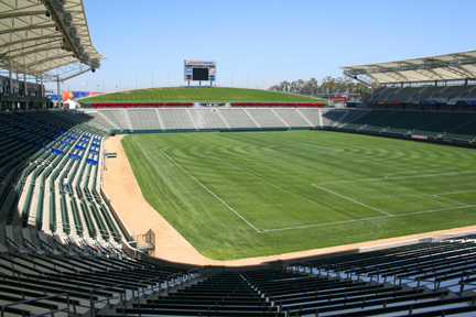 Typical crowd for a Chivas USA match...