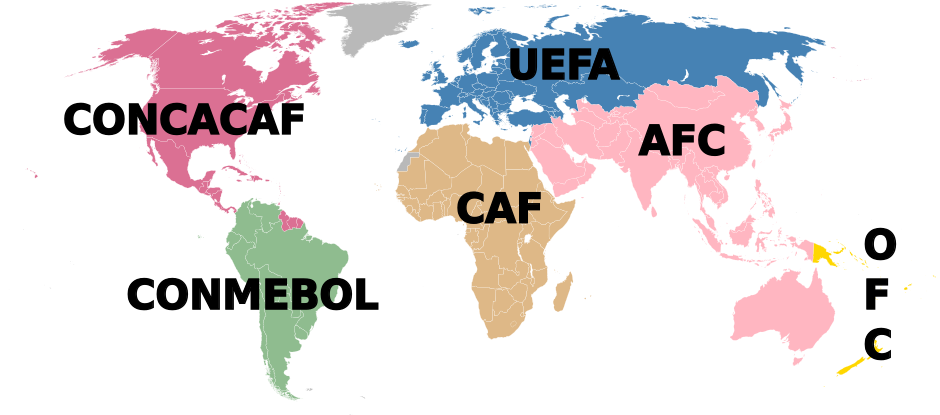 If we have to have international breaks, we might as well take the opportunity to brush up on world geography.