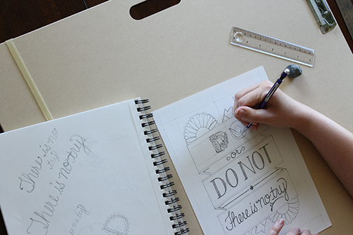 Yes, there were seriously 4000 photos. And that's just for the hand-drawing!