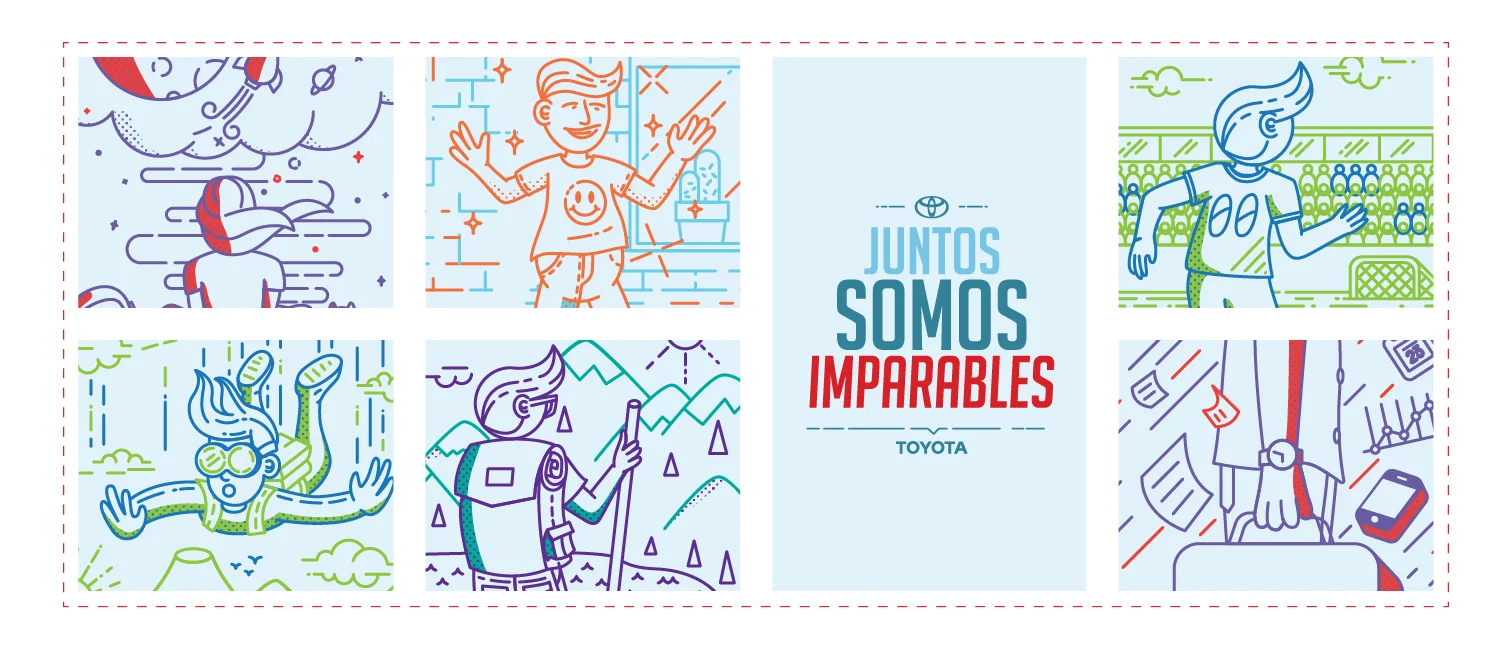 Juntos Somos Imparables- Together we're unstoppable.