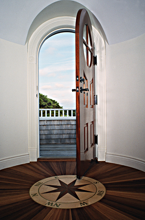 Door to the observation area
