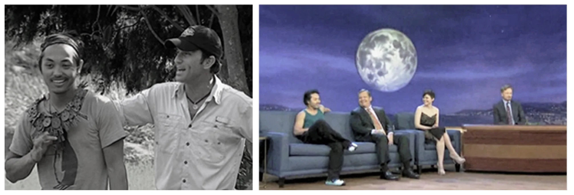Winning Immunity on CBS's Survivor: China as the youngest contestant in the show's history & on the couch after performing live on the Conan O'Brien show.