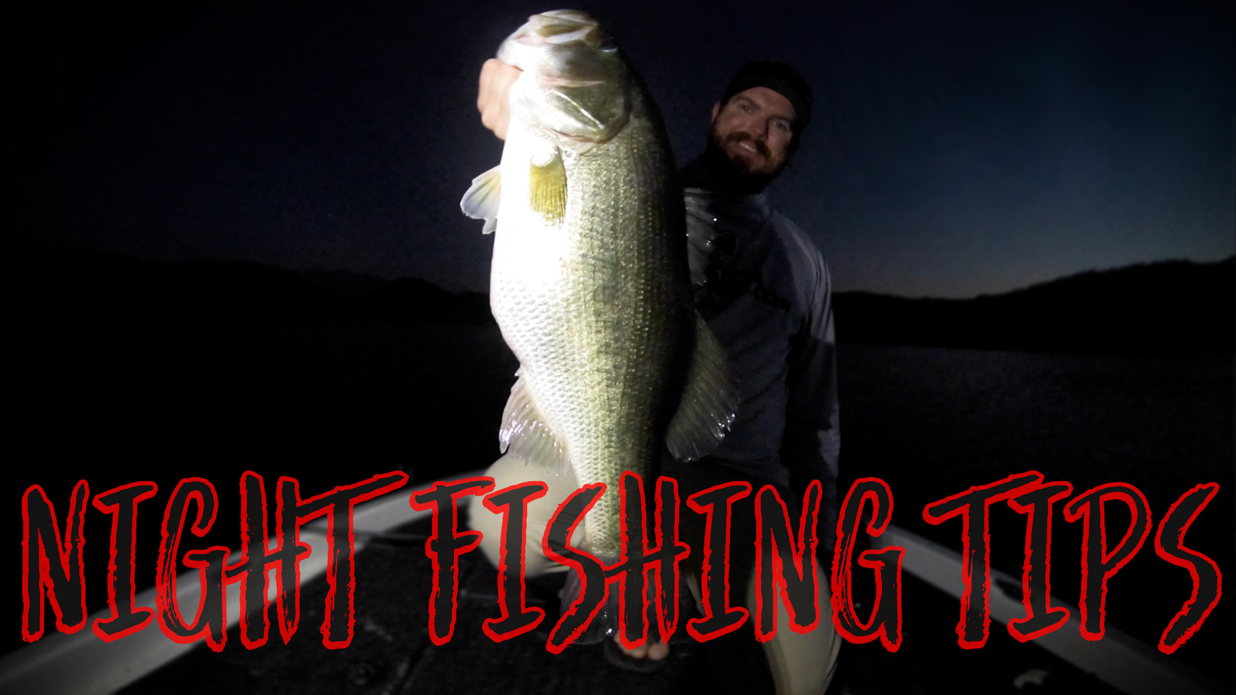 Night Bass Fishing Tips And Strategies For Big Largemouth Bass