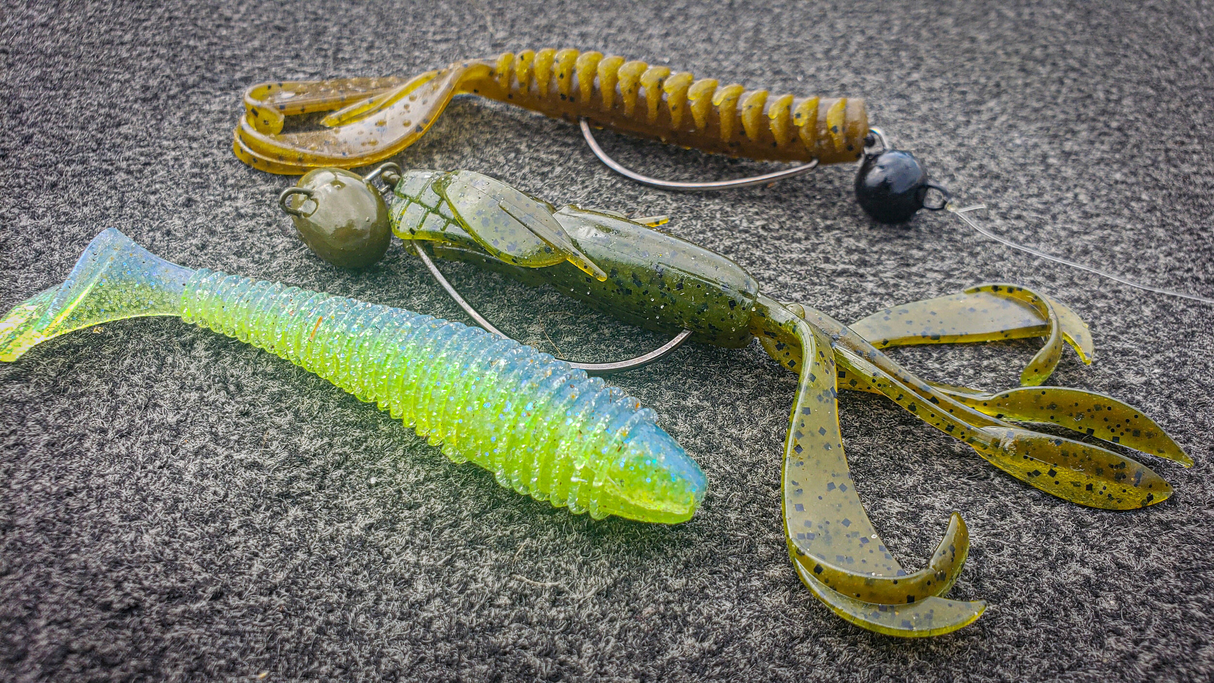 New Tungsten Wobble Head Jig pairs perfectly with the Adrenaline