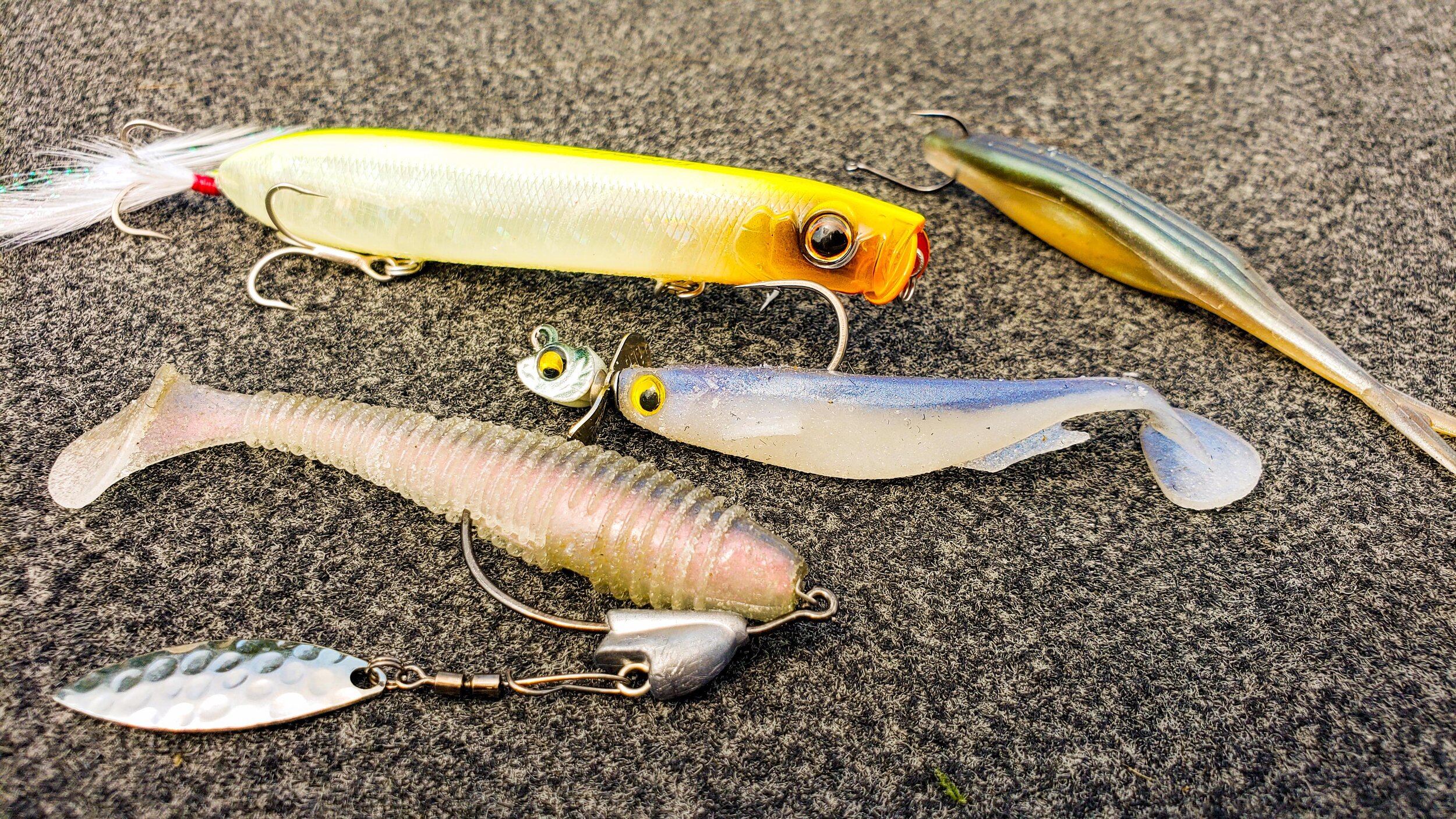 Topwater, Flukes, and Underspins For Aggressive Fall Bass