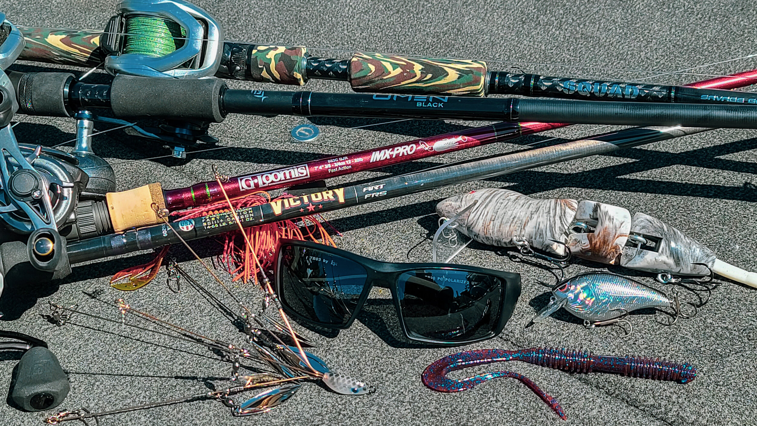 NEW TacticalBassin Sunglasses and A-Rigs! Spring Gear Review of Rods, Reels,  and More! — Tactical Bassin' - Bass Fishing Blog