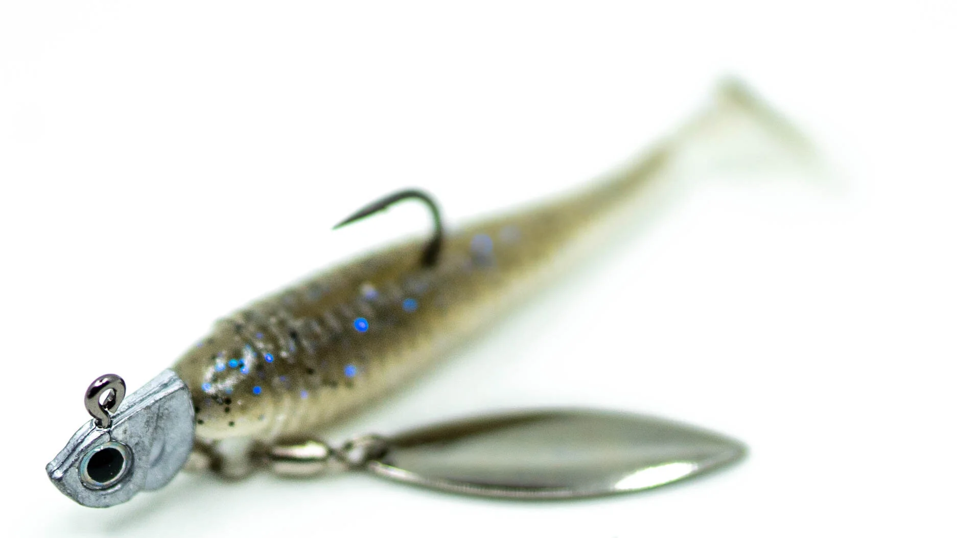thumbnail image 2 of Pro Point Under Crunch Minnow Underspin – 1/2 Oz – Swimbaits For Bass (2 Pack) – Choose Color 2 of 4
