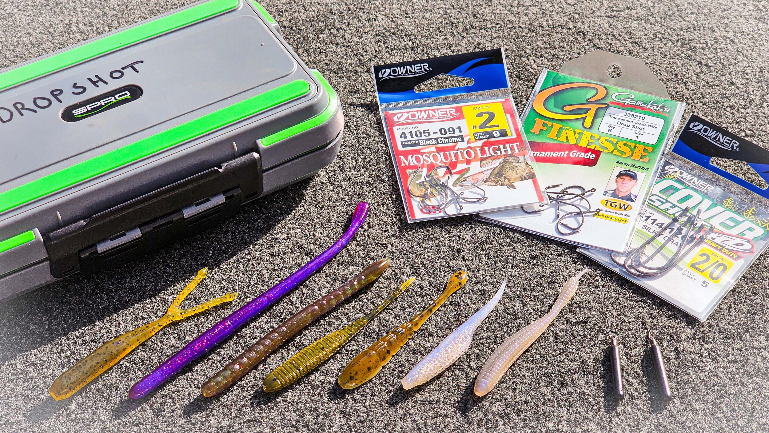 BUYER'S GUIDE: DROPSHOT FISHING (Worms, Hooks, And Rods