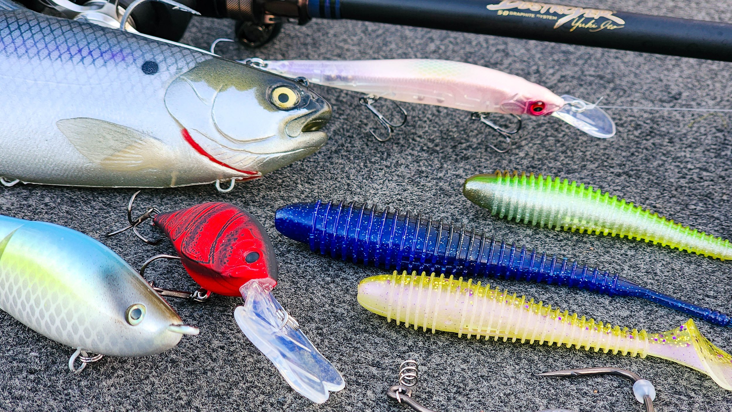 Bass Fishing Gear Review: Megabass Destroyer P5, Shimano SLX A, and  Baits!!! — Tactical Bassin' - Bass Fishing Blog