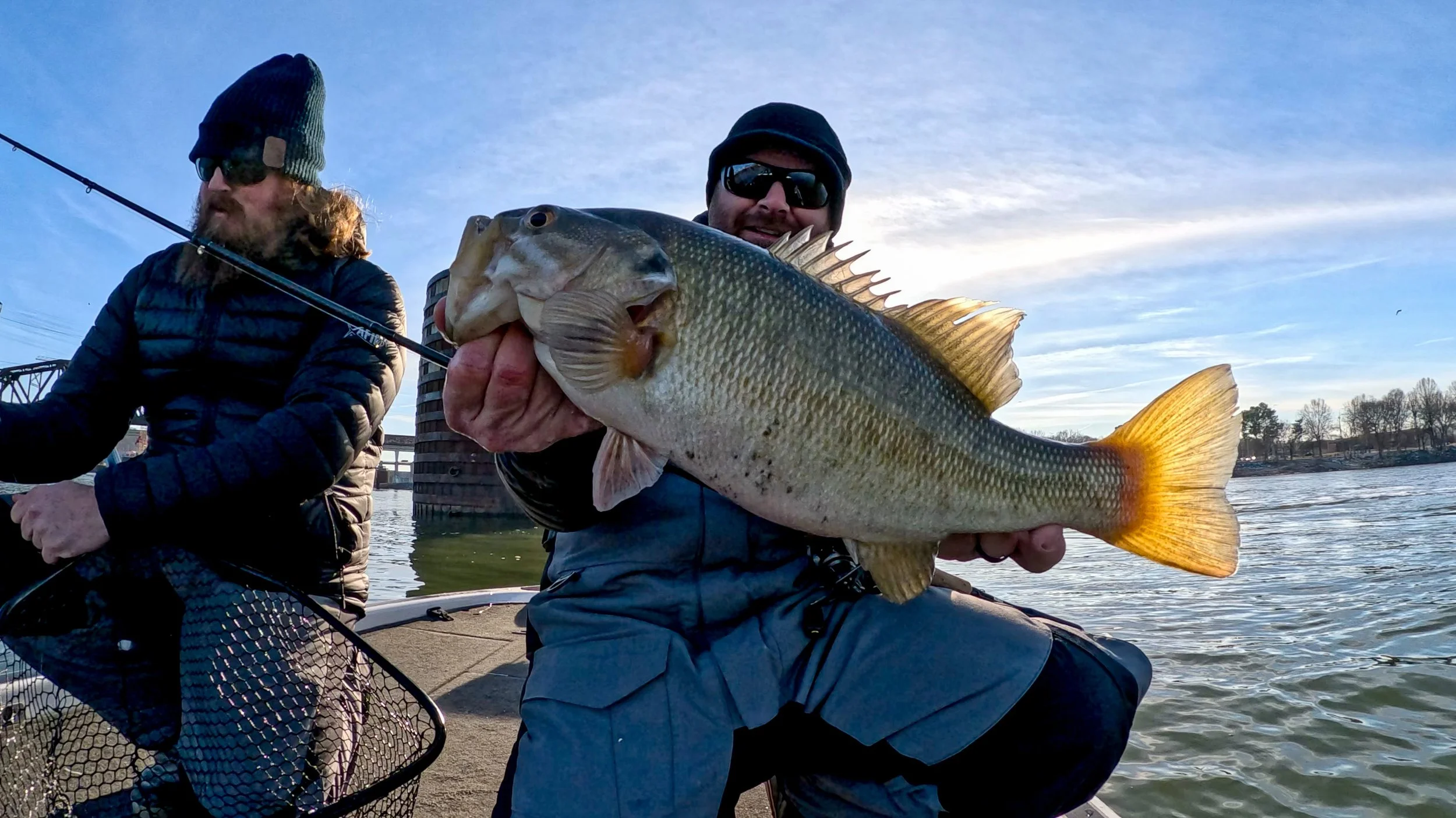 19 Degrees But The Bass Are Biting! Come Fishing With Us!! — Tactical