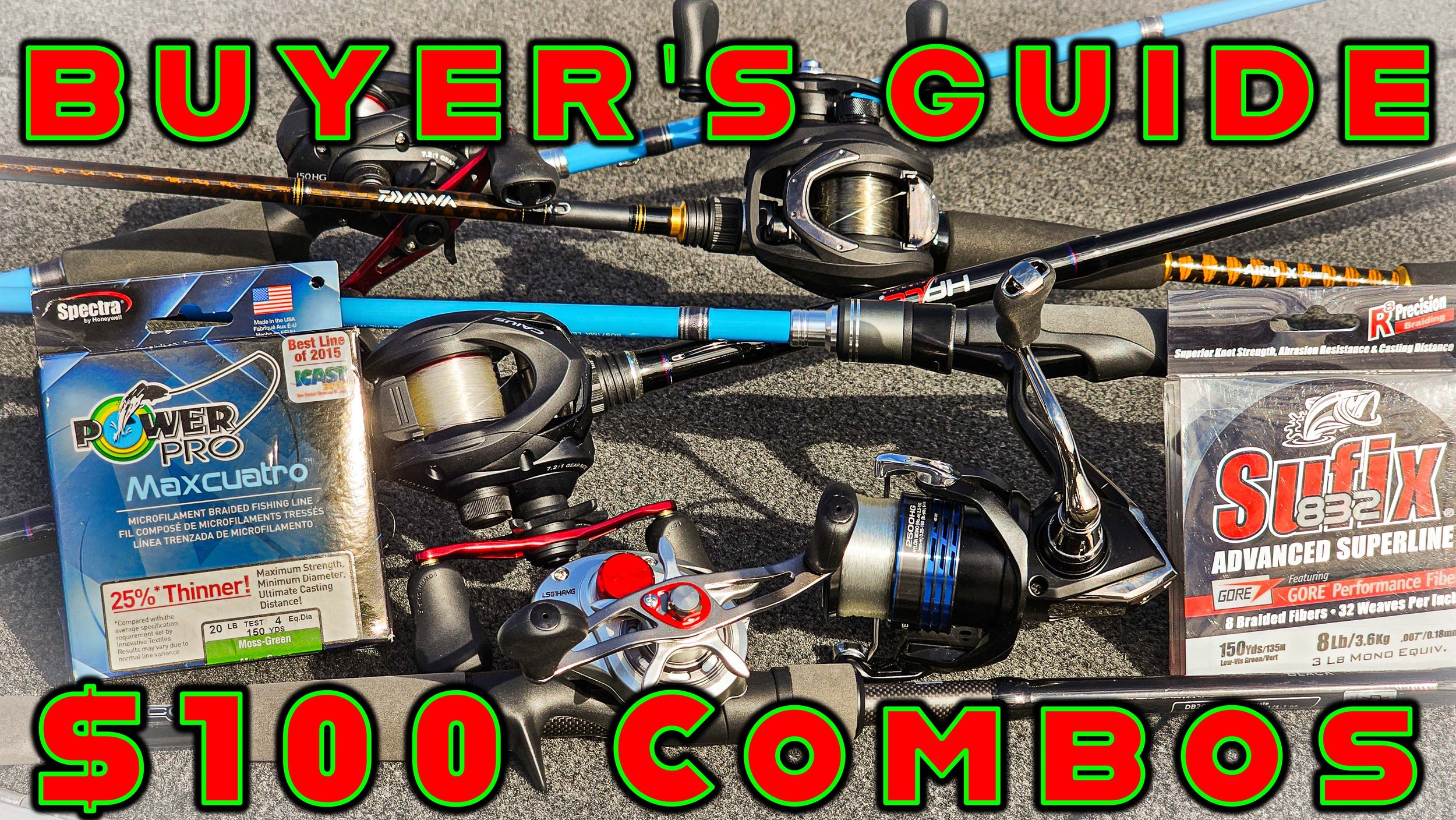 Buyer's Guide: Best $100 Rod and Reel Combos! — Tactical Bassin