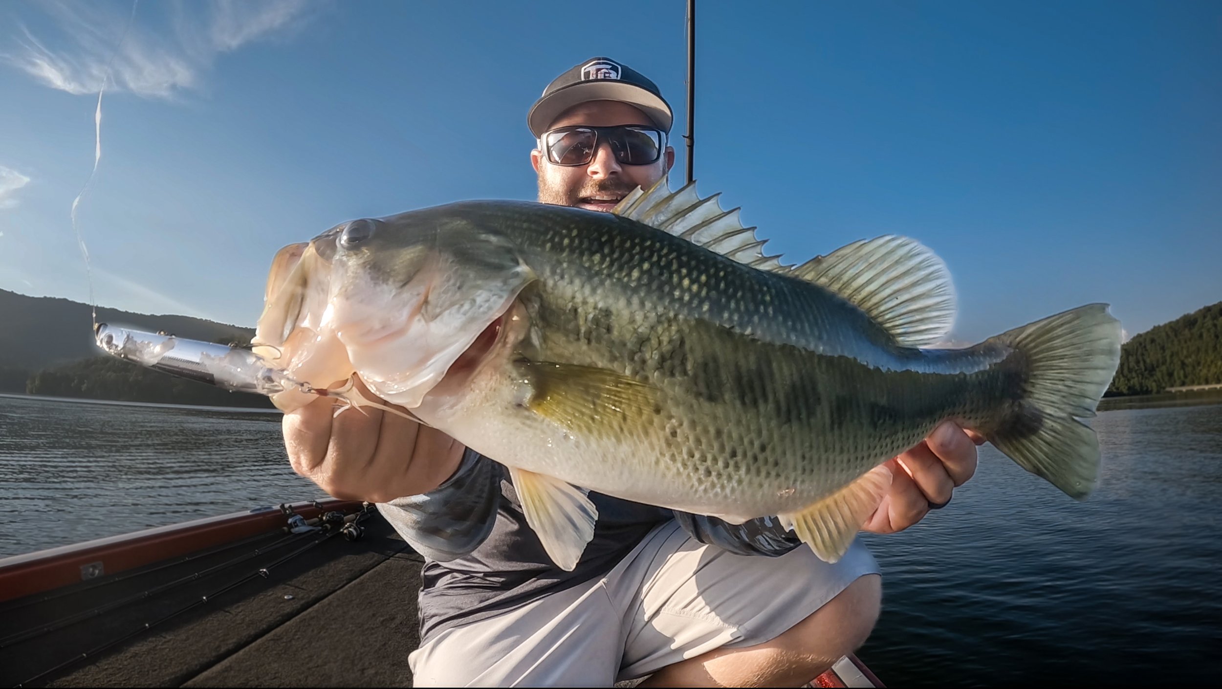 Wakebait and Topwater Fishing! BIG FISH Bite When The Weather Is