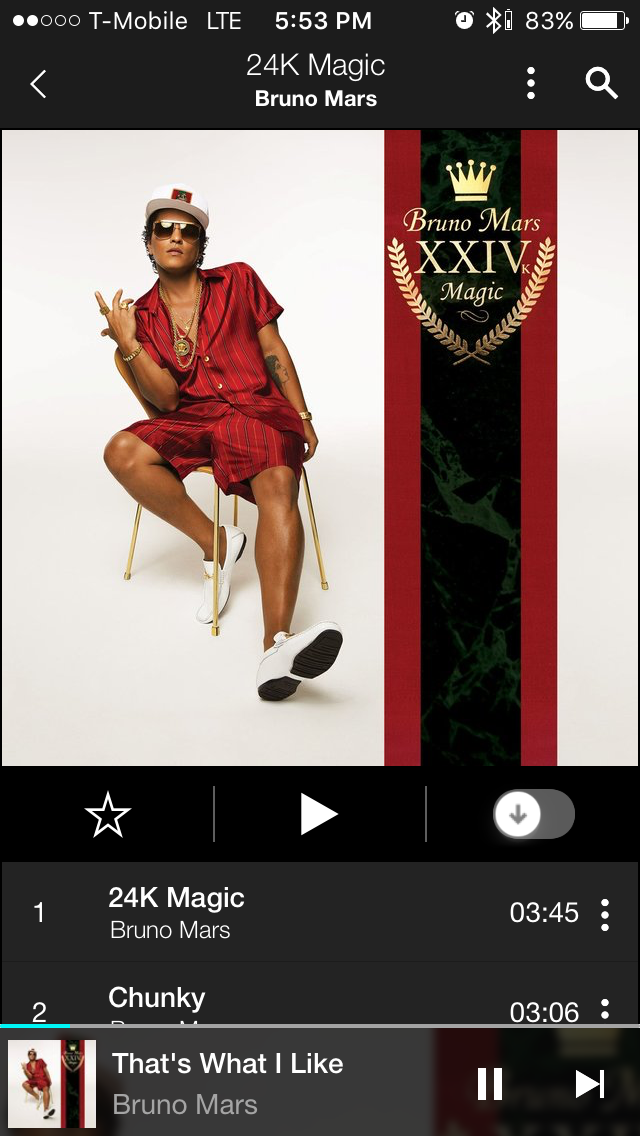 Bruno Mars: 24k Magic 