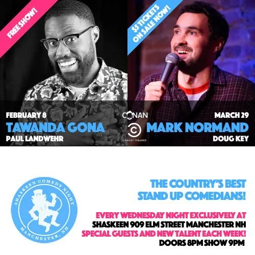 Headlining the Shaskeen!