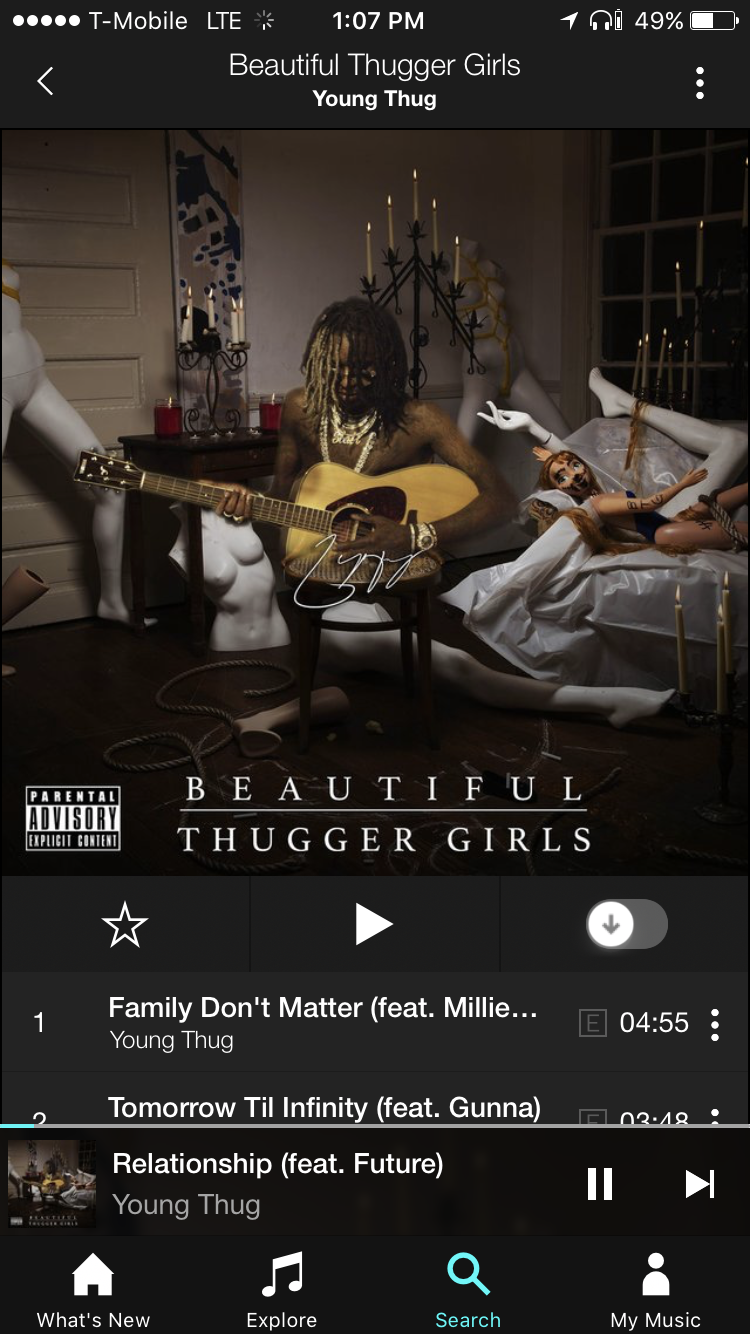 Young Thug-Beautiful Thugger Girls