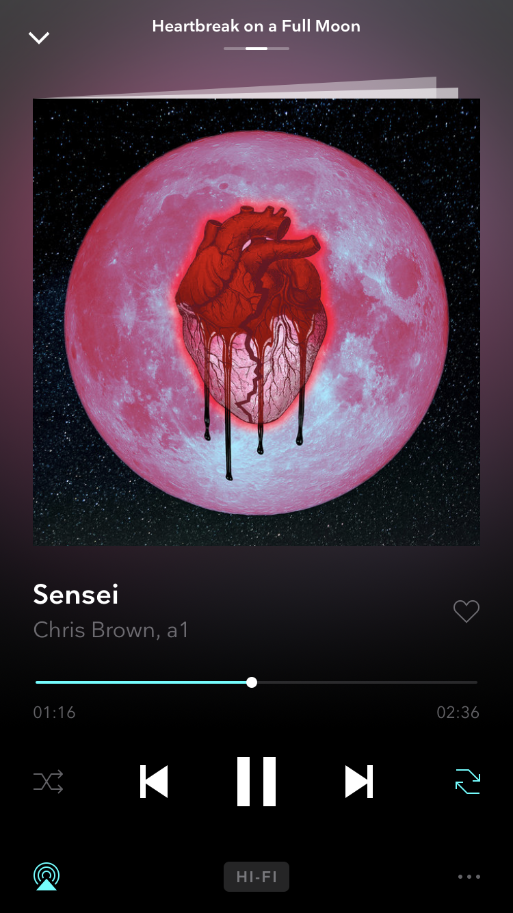 Chris Brown - Heartbreak on a Full Moon 