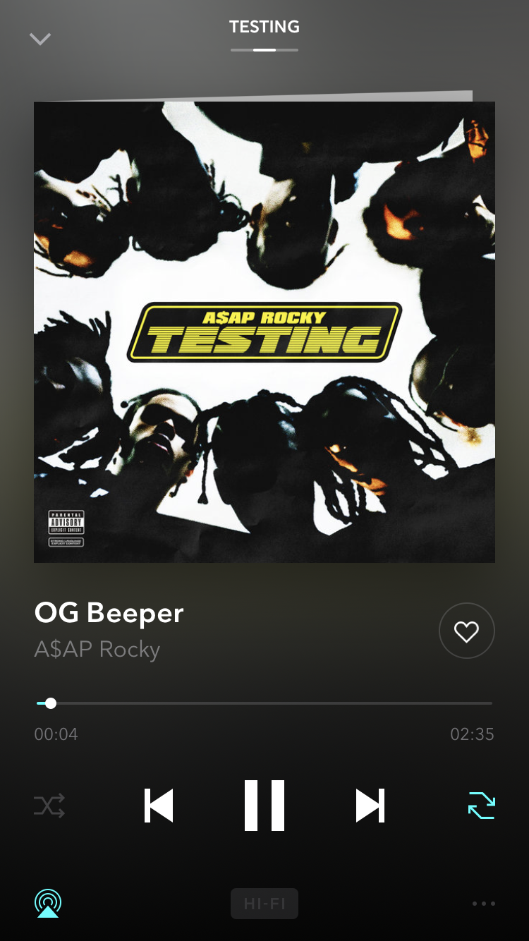 A$AP Rocky - Testing 