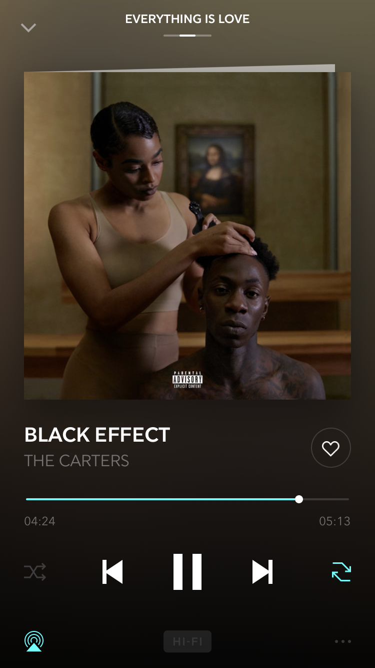 THE CARTERS - EVERYTHING IS LOVE