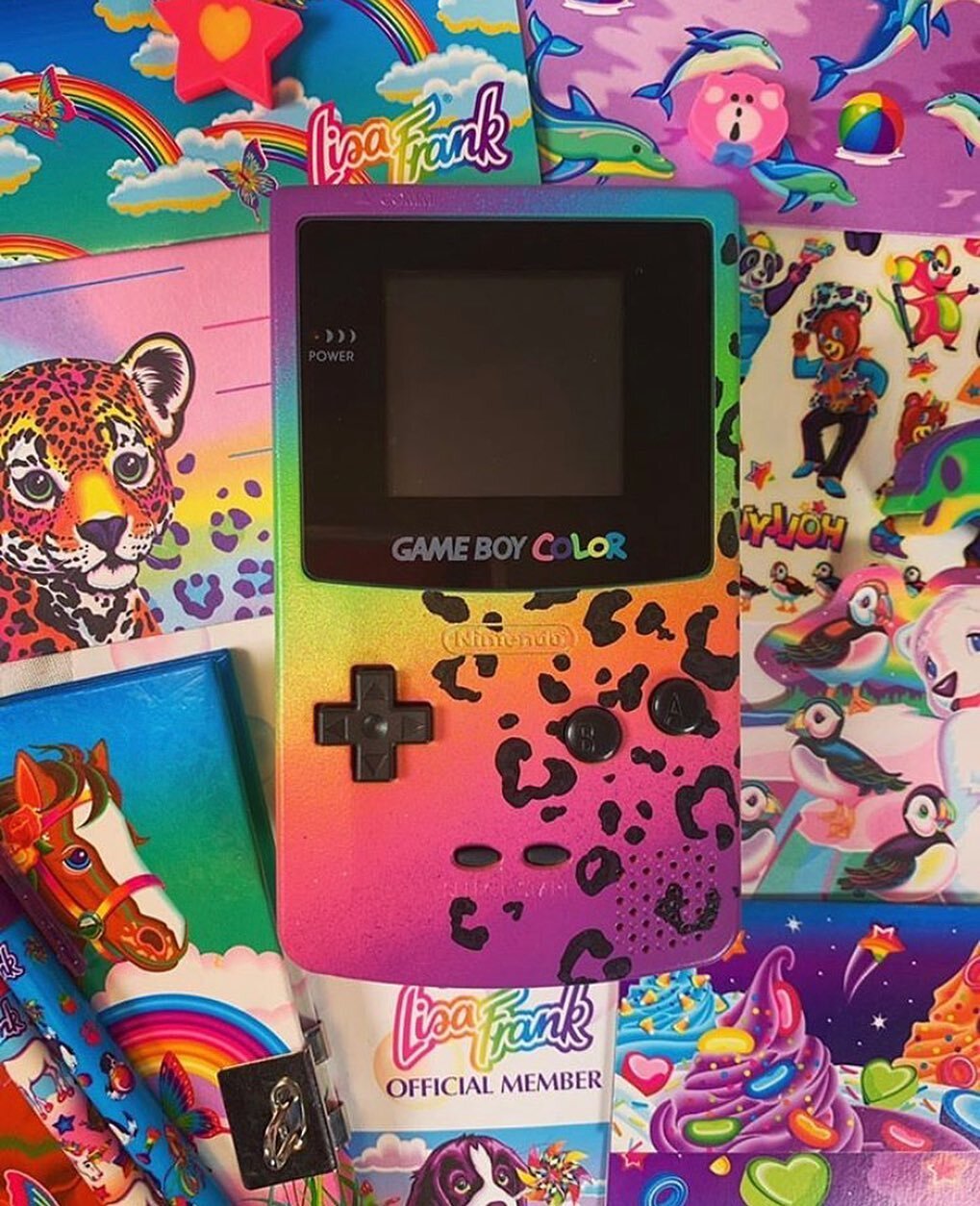 Nostalgia called, she wants her Gameboy back 👾🦄🌈🌟