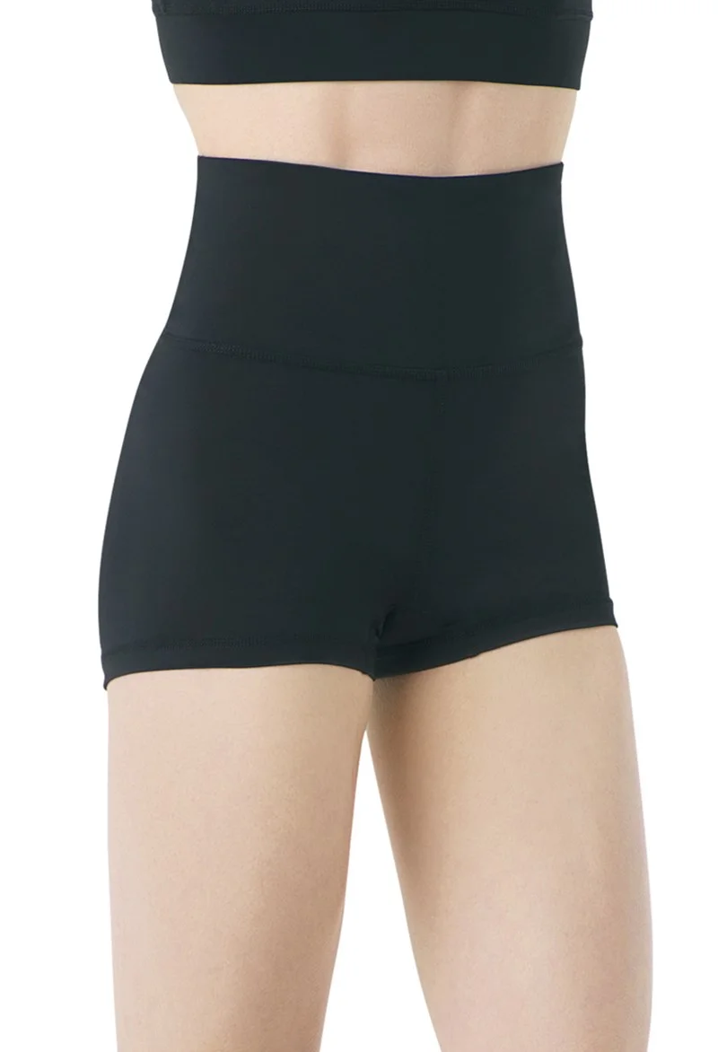 high rise booty shorts