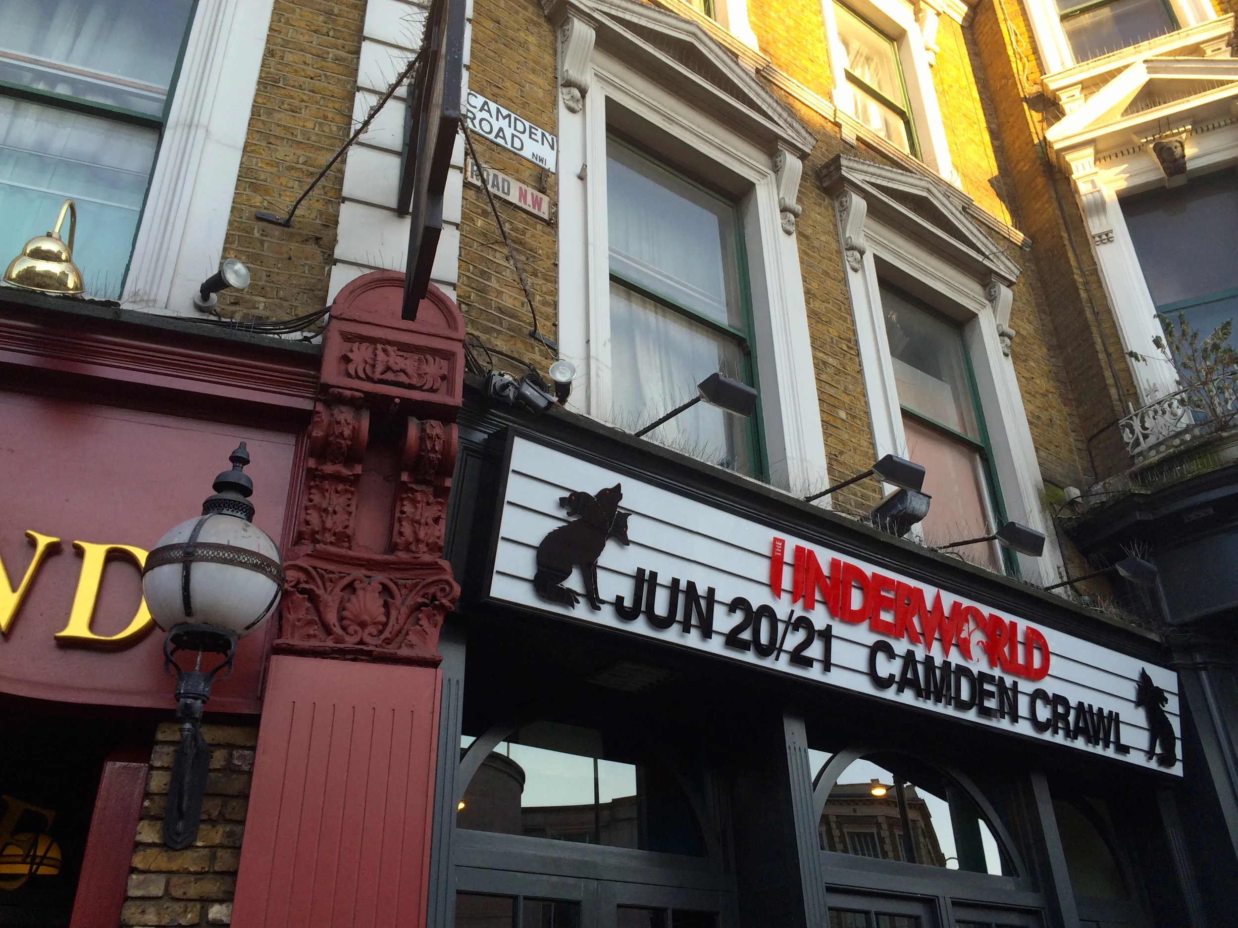 Braving cat calls on the eclectic streets of Camden.