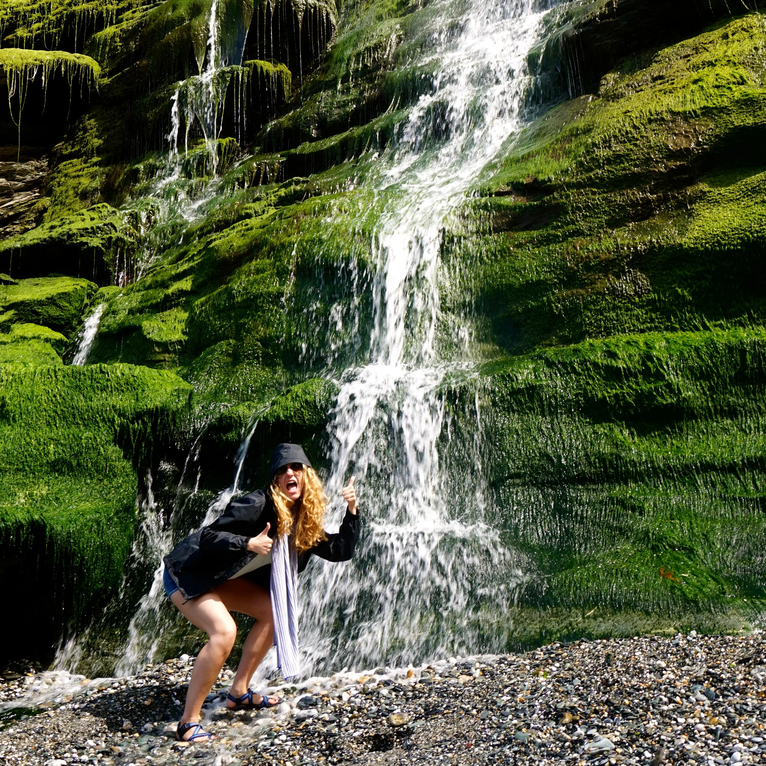 "So Merlin actually lived in this cave?"