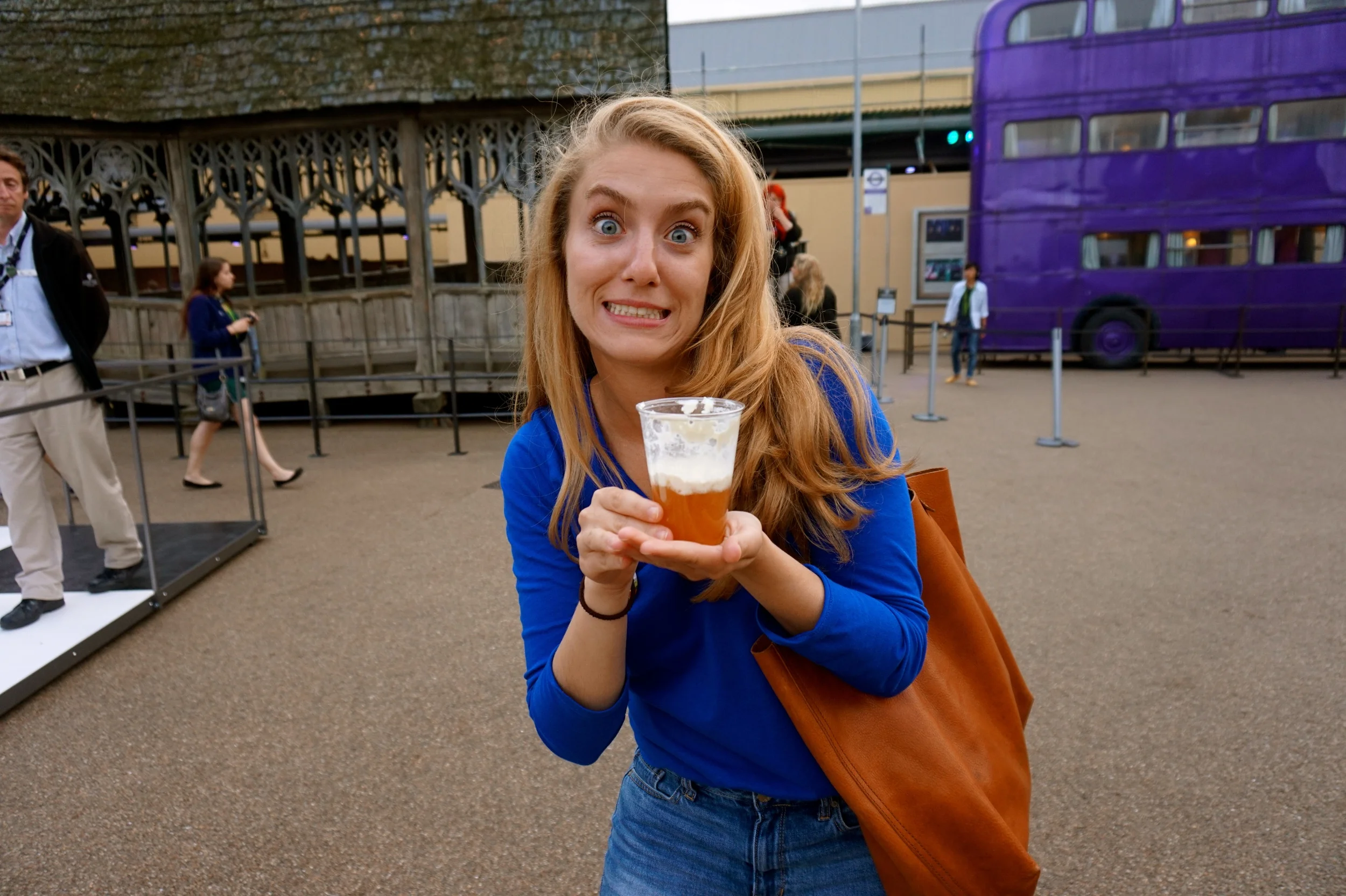 "Why can't we just apparate to the studio tour?"